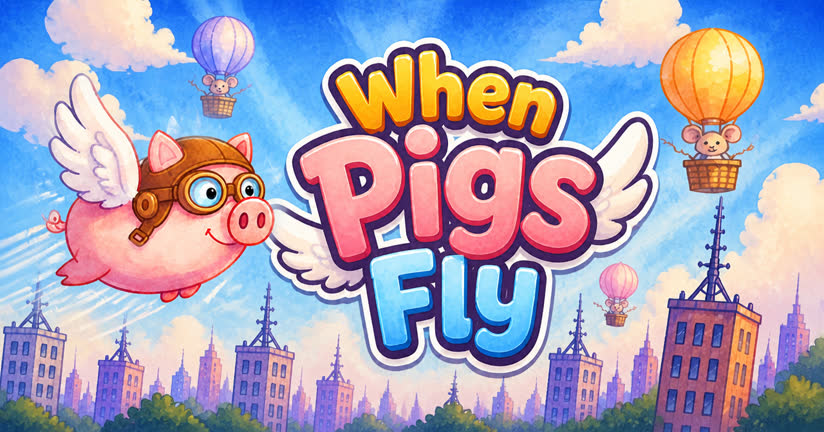 When Pigs Fly game cover